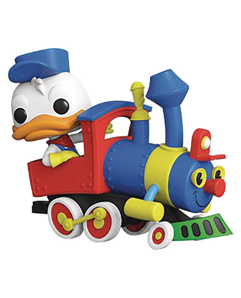 Pop Train Casey Jr Donald Duck W/Engine Vinyl Figure 