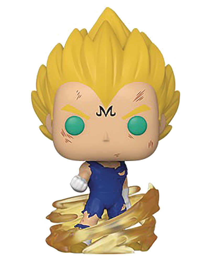 Pop TV Animation Dbz S8 Ss Majin Vegeta Vinyl Figure 