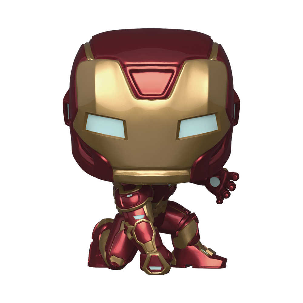 Pop Games Avengers Game Iron Man Stark Tech Suit 