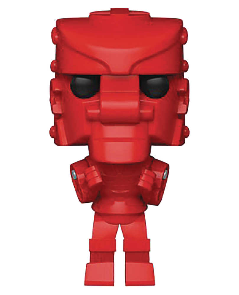 Pop Mattel Rock Em Sock Em Robot Red Vinyl Figure 