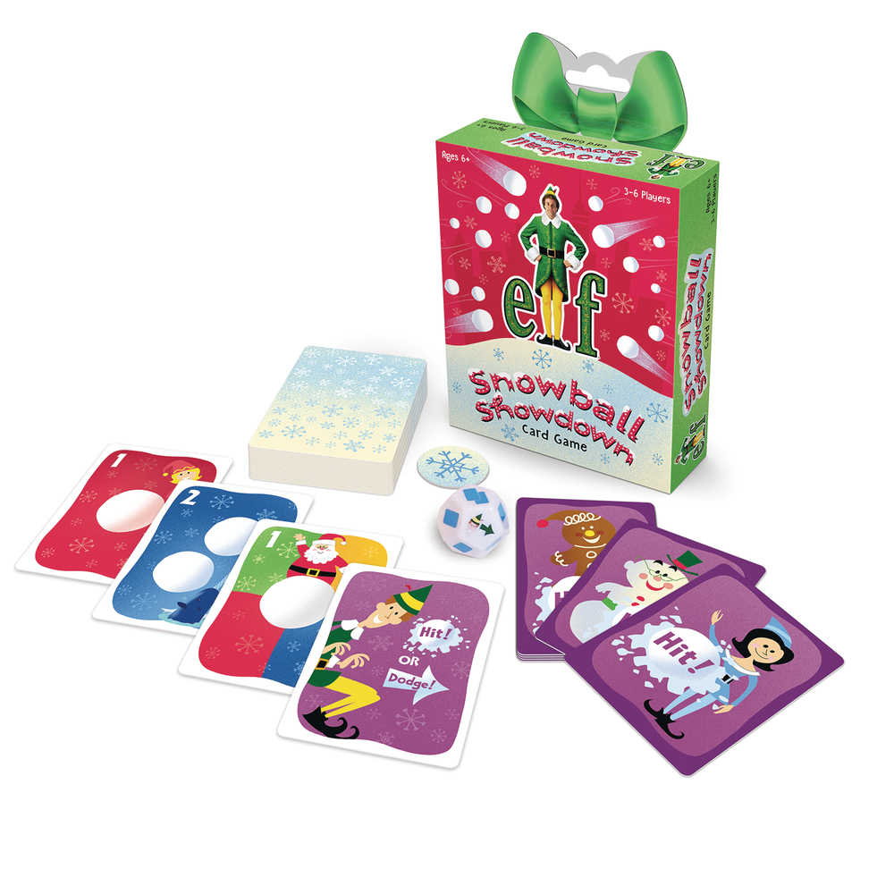 Signature Games Elf Snowball Showdown Card Game 