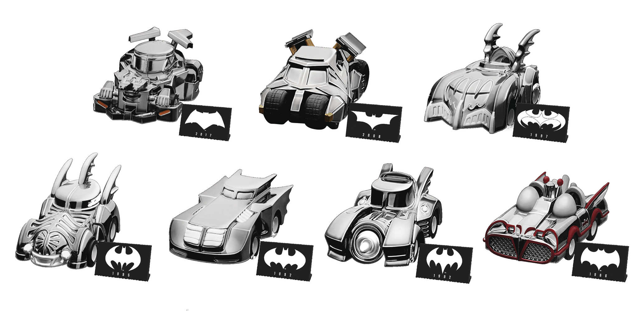 Batman Special Edition Pull Back Car Set 
