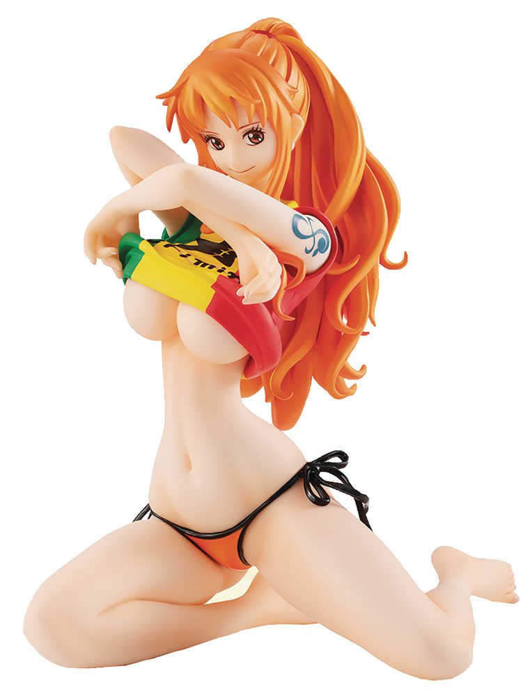 One Piece Portrait Of Pirates Nami PVC Figure Limited Bb Rasta Ver