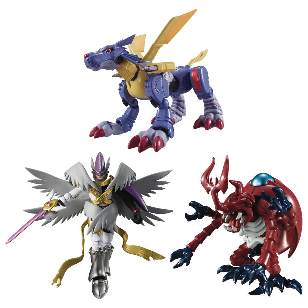 Shodo Digimon Adventure Shokugan 2 6 Pc Mini Figure Assortment  (