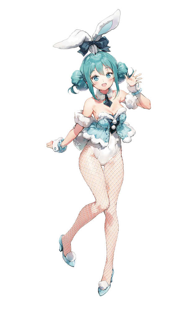 Hatsune Miku Bicute Bunnies Non Scale Figure White Rabbit Ve