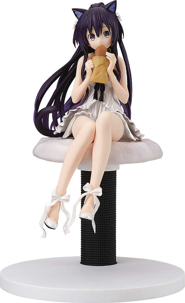 Date A Live III Tohka Yatogami 1/7 PVC Figure White Cat Ver 