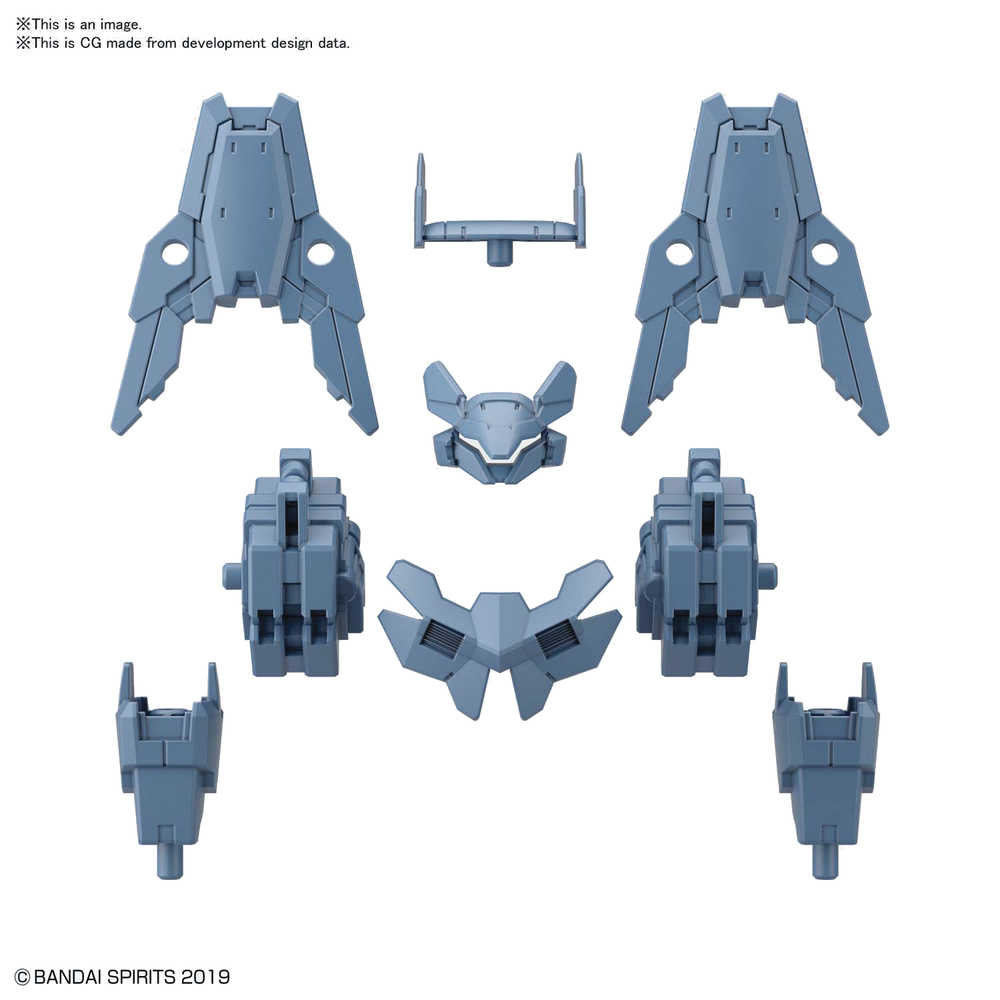 30 Minute Mission Opt Armor Commander Cielnova Blue Gray Set
