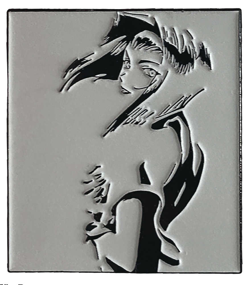 Cowboy Bebop Faye Tank Glow In The Dark Pin 