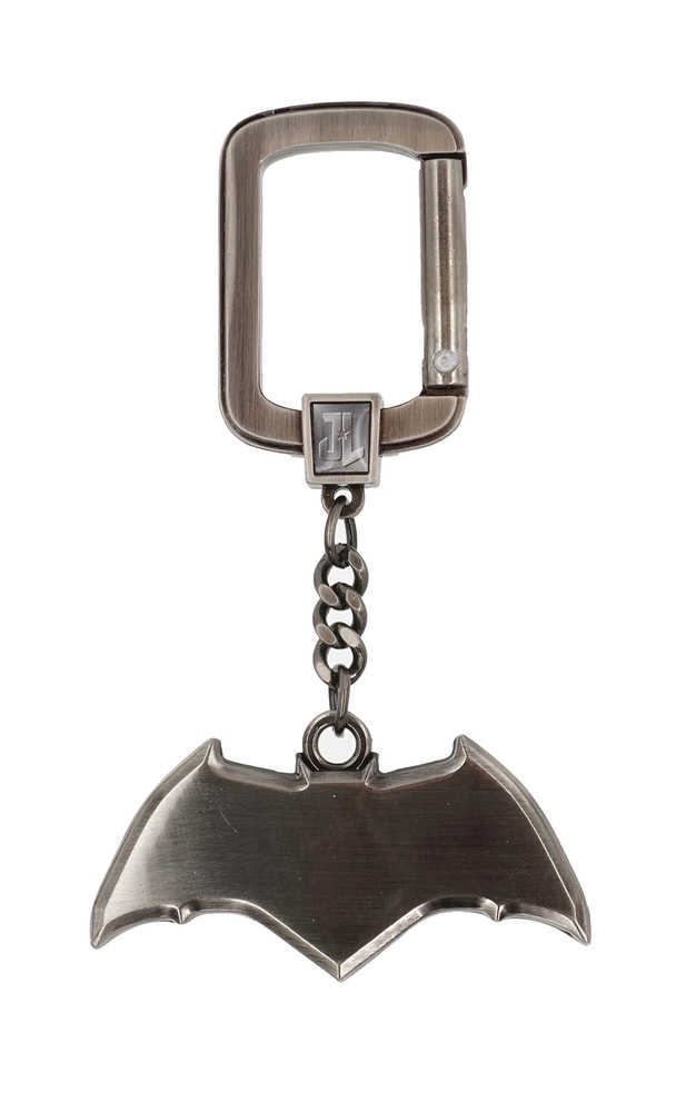 DC Batman Logo Pewter Key Ring 