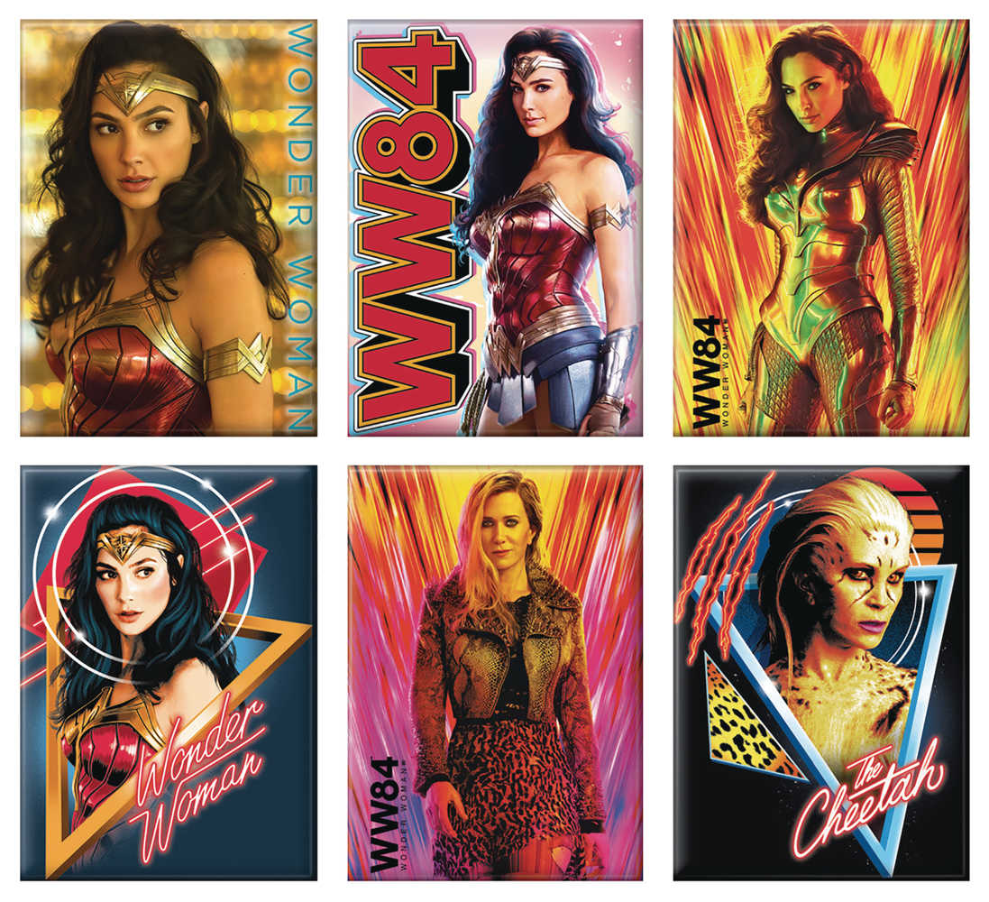 Wonder Woman 1984 48 Pc Magnet Assortment 