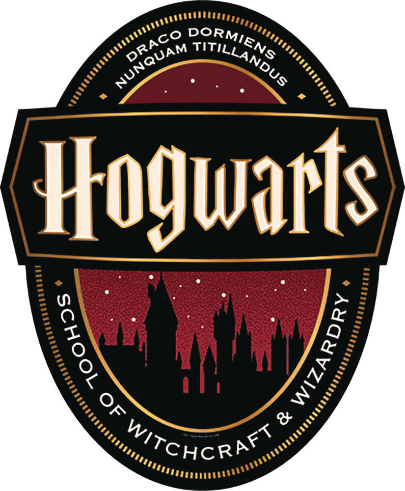 Harry Potter Welcome To Hogwarts Wood Sign 