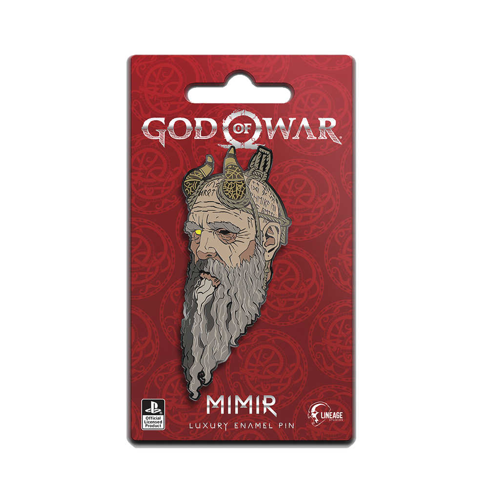 God Of War Mimir Icon Pin 