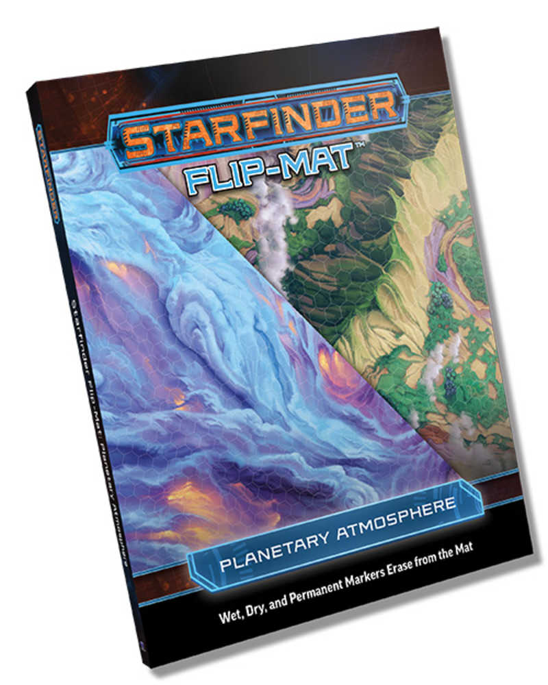 Starfinder Role Playing Game Flip Mat Planetary Atmosphere 