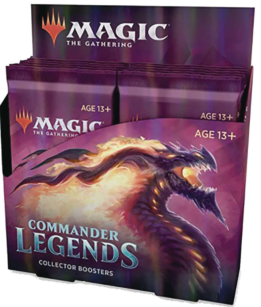 Magic The Gathering Collectible Card Game Commander Legends Collector's Booster Display (12)  
