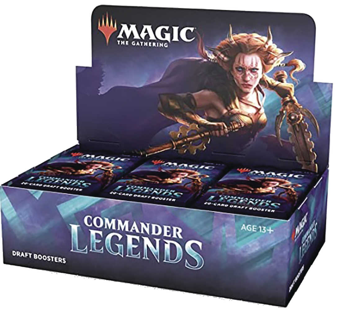 Magic The Gathering Collectible Card Game Commander Legends Draft Booster Display (24)  