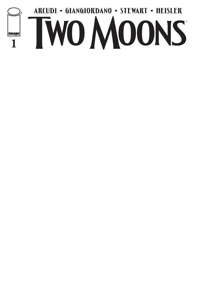 Two Moons #1 Cover C Blank Cover (Mature)