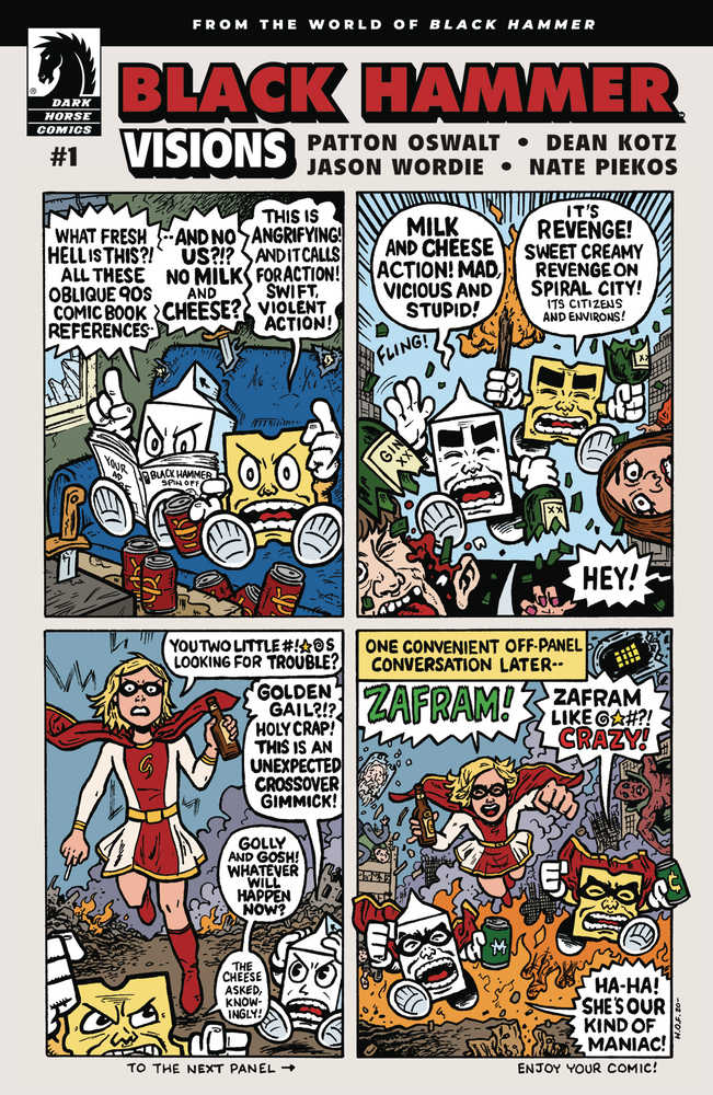 Black Hammer Visions #1 (Of 8) Evan Dorkin Variant Edition