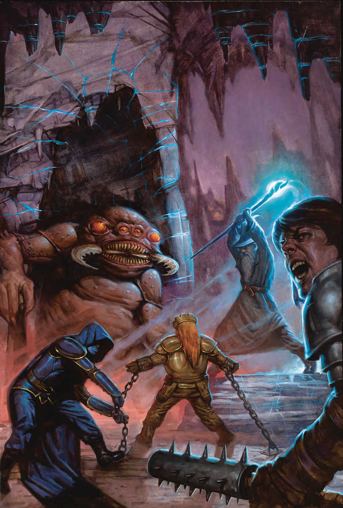 Stranger Things Dungeons & Dragons  Crossover #4 Cover A Gist