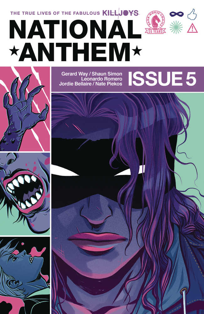 True Lives Fabulous Killjoys National Anthem #5 (Of 6) Cover B