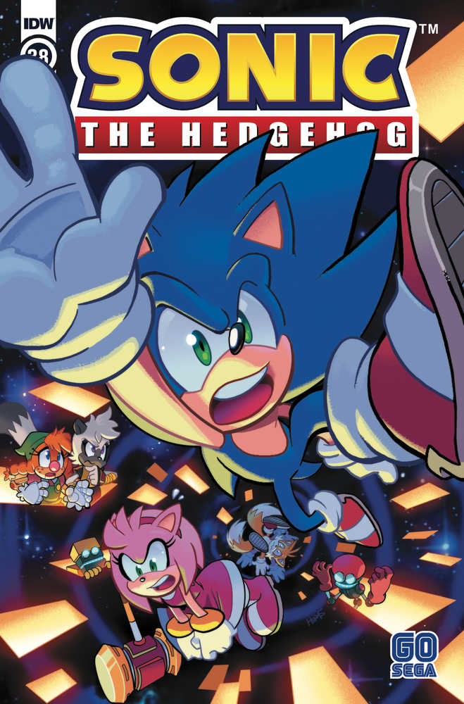 Sonic The Hedgehog #38 Cover A Matt Herms 