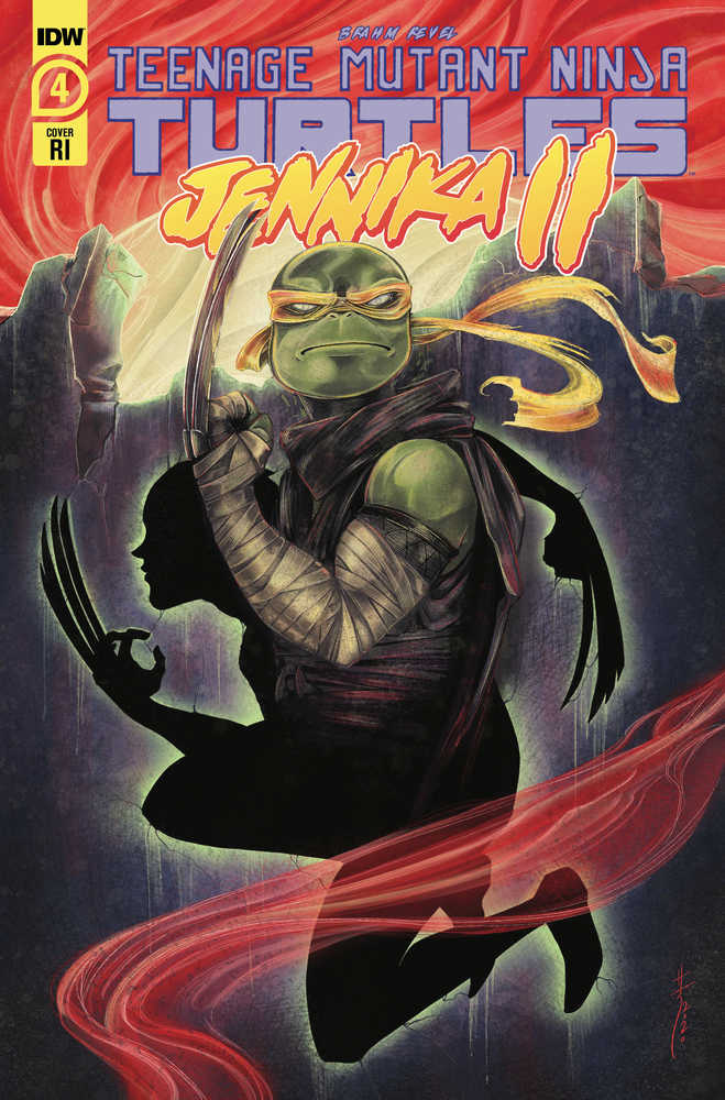 Teenage Mutant Ninja Turtles Jennika II #4 (Of 6) 10 Copy Sara Richard Variant Edition Cover (Net
