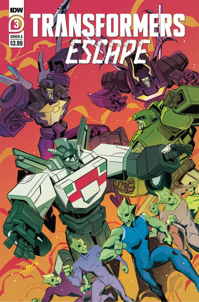 Transformers Escape #3 (Of 5) Cover A Mcguire Smith