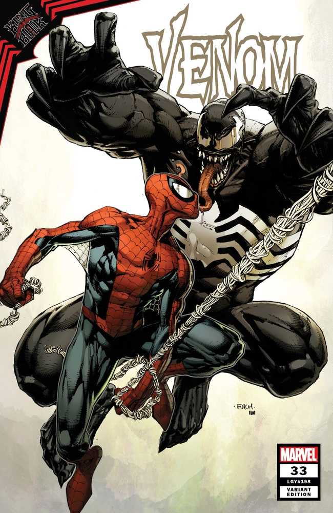 Venom #33 Finch Venom vs Spider-Man Variant Kib