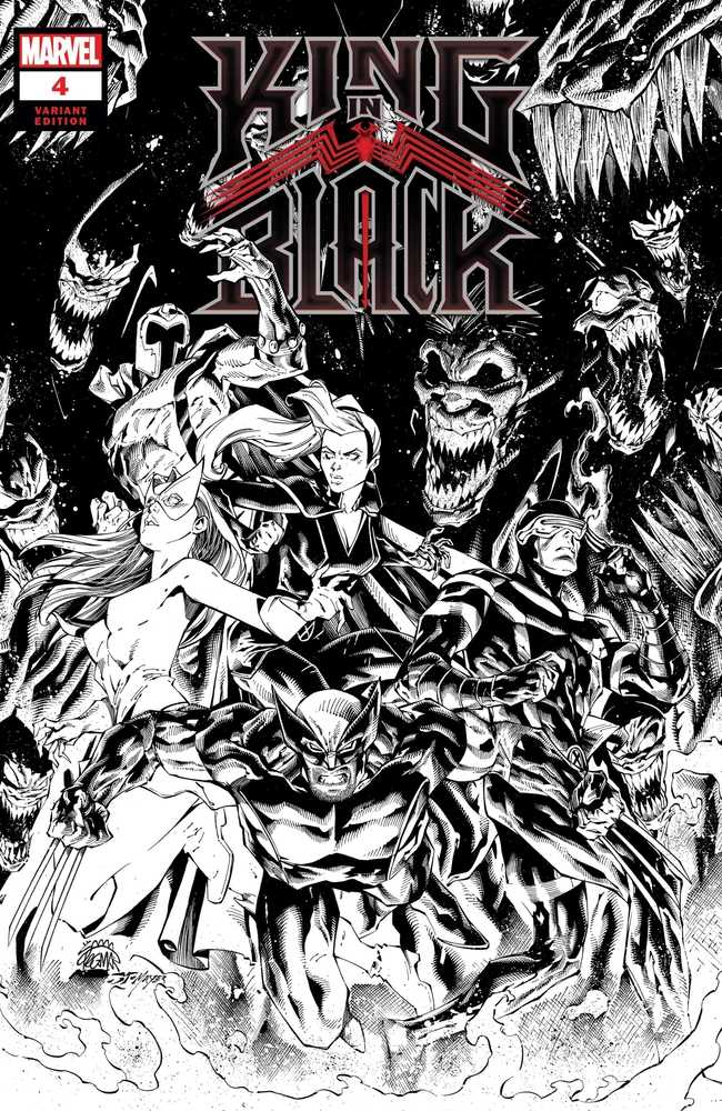 King In Black #4 (Of 5) Stegman Sketch Variant