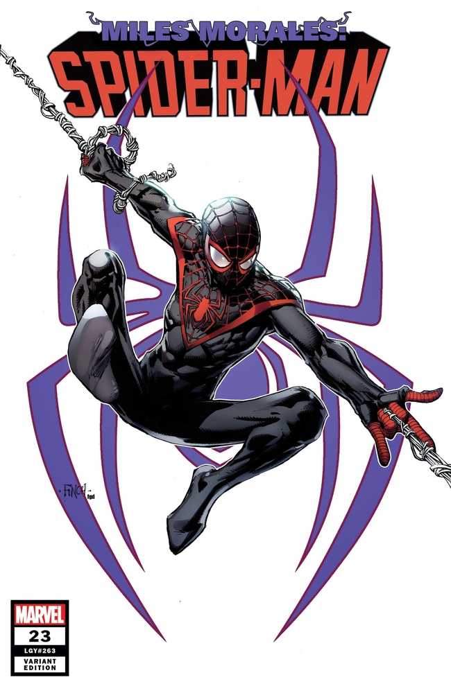 Miles Morales Spider-Man #23 Finch Miles Morales Variant Kib