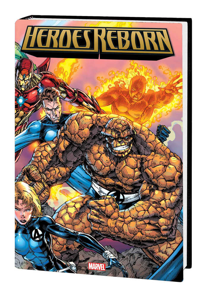 Heroes Reborn Omnibus Hardcover Booth Cover New Printing