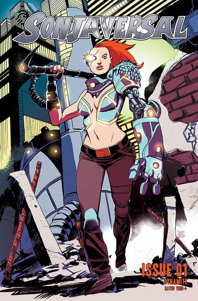 Sonjaversal #1 10 Copy Moss Variant Edition