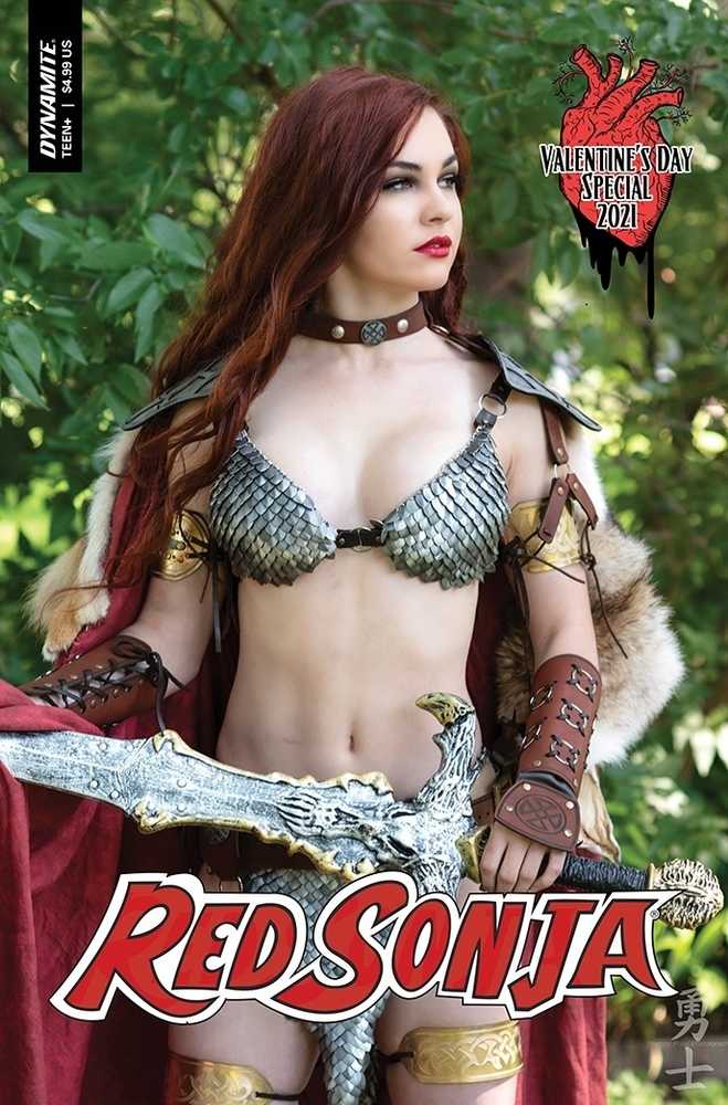 Red Sonja Valentines Sp One Shot Cover C Cosplay