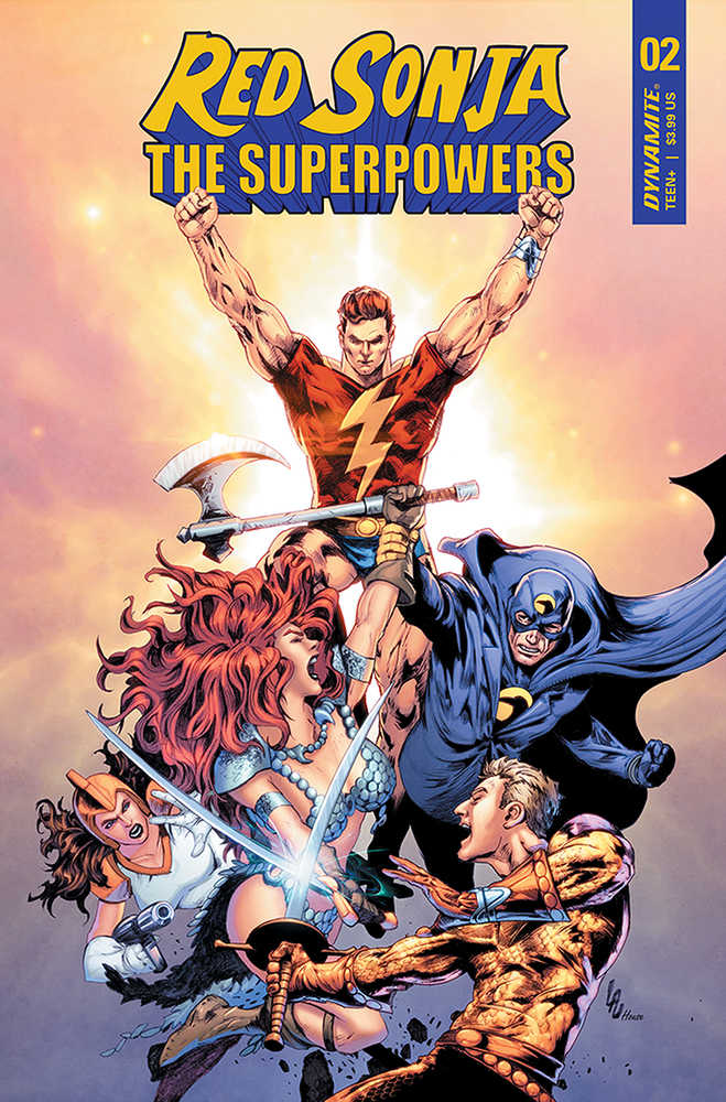 Red Sonja The Superpowers #2 Cover C Lau
