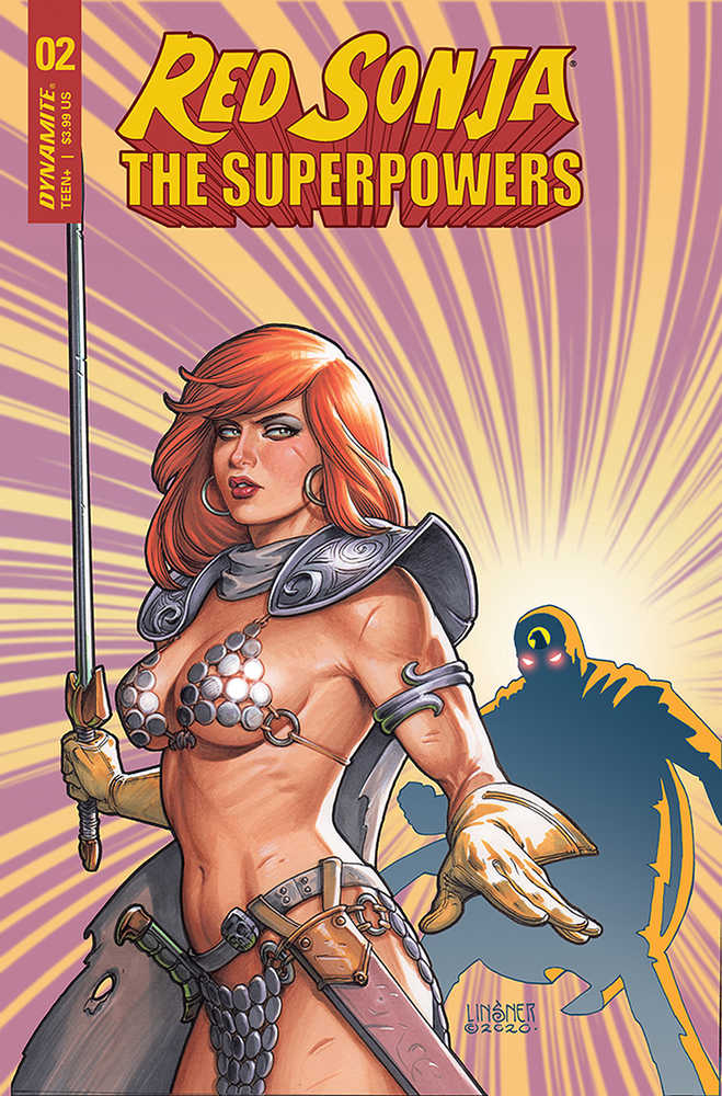 Red Sonja The Superpowers #2 Linsner Cgc Cover 