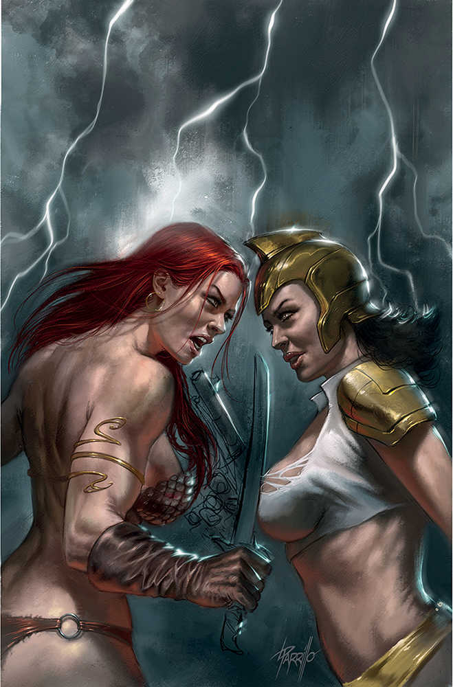 Red Sonja The Superpowers #2 Parrillo Limited Full Art Cover