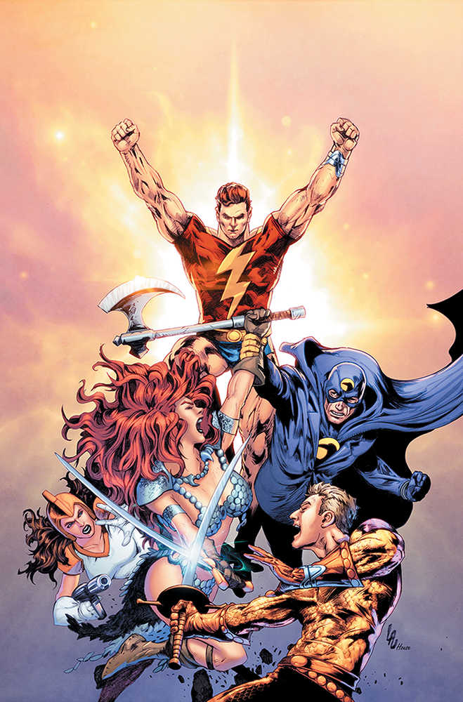 Red Sonja The Superpowers #2 Lau Limited Full Art Cover