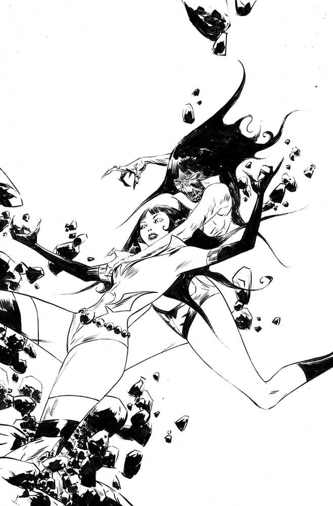 Vampirella Dark Powers #3 50 Copy Lee Black & White Full Art Variant Edition