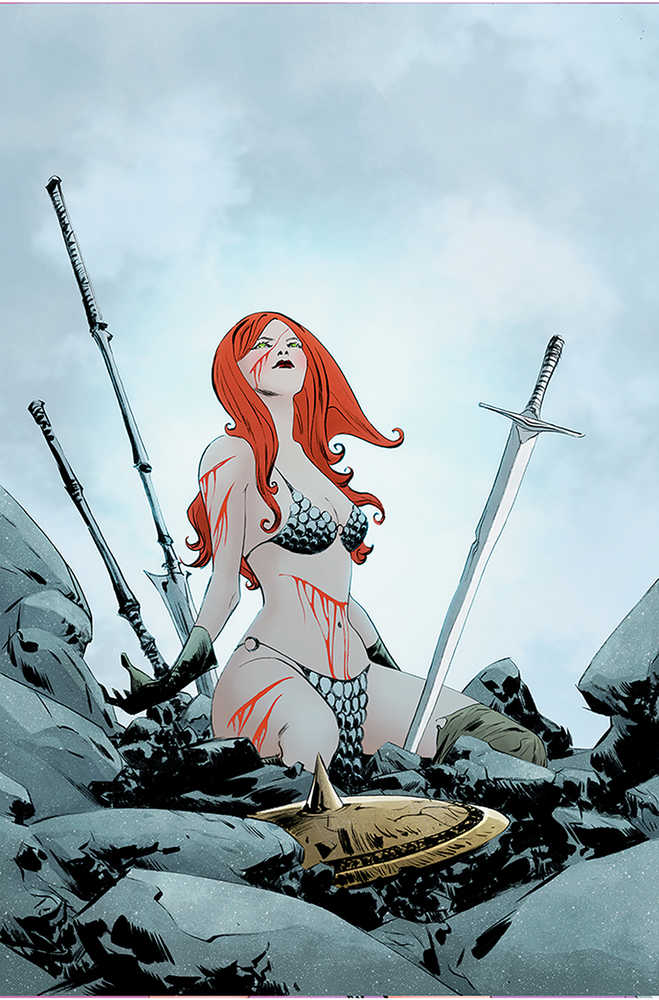Red Sonja #24 Lee Limited Full Art Cover