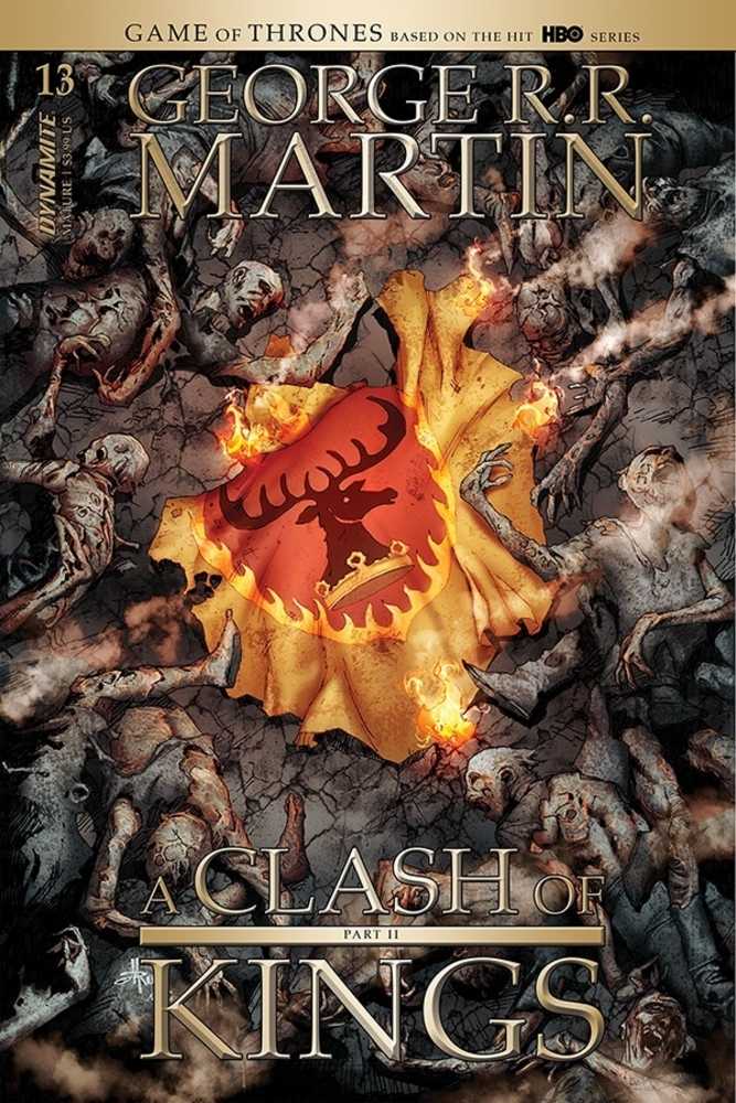 George R.R. Martin's A Clash Of Kings #13 Cover B Rubi (Res) (Mature)