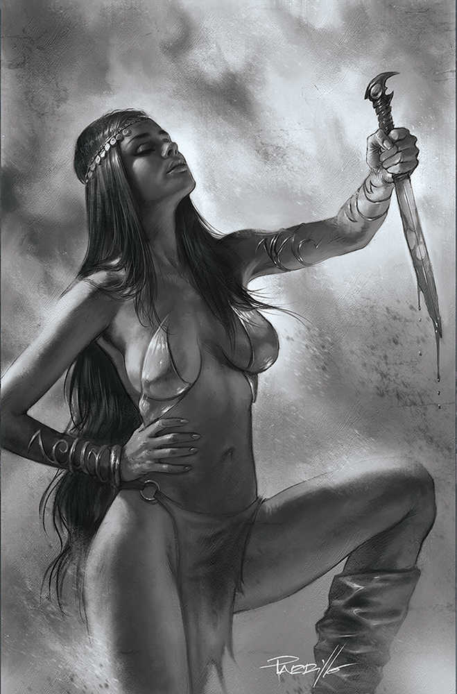 Dejah Thoris (2019) #12 50 Copy Parrillo Black & White Full Art Variant Edition