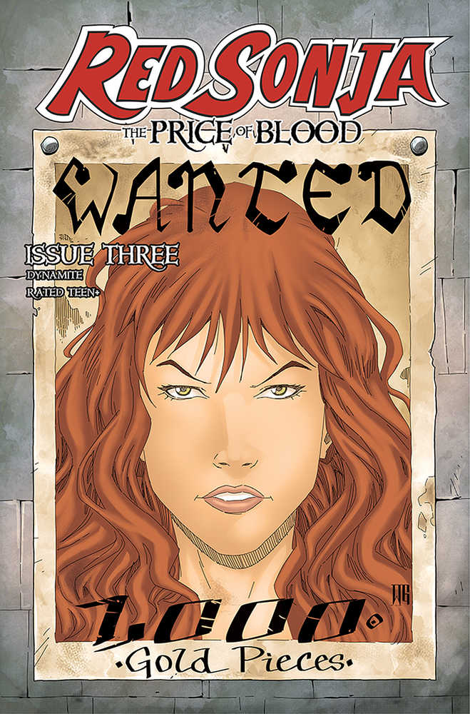 Red Sonja Price Of Blood #3 Cover D Geovani