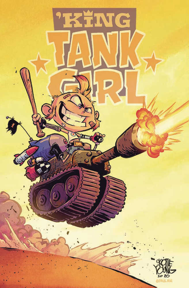 King Tank Girl #5 (Of 5) Cover B Skottie Young Cardstock