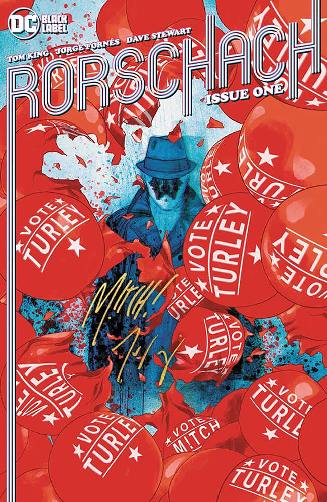 Df Rorschach #1 Csa Exclusive King Signed 