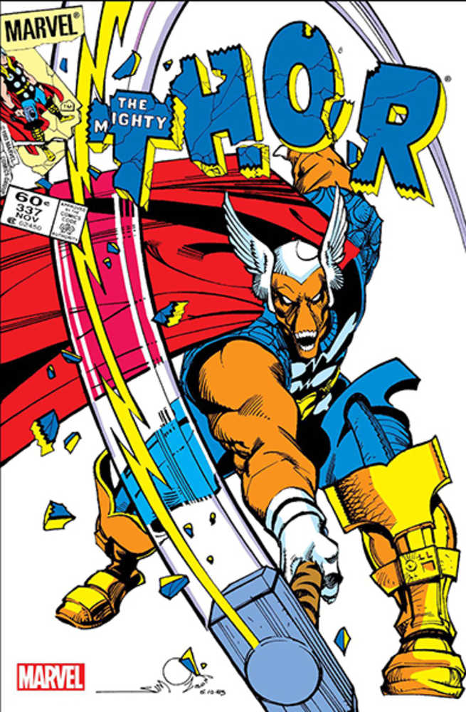 Df True Believers Beta Ray Bill #1 Simonson Silver Signed 