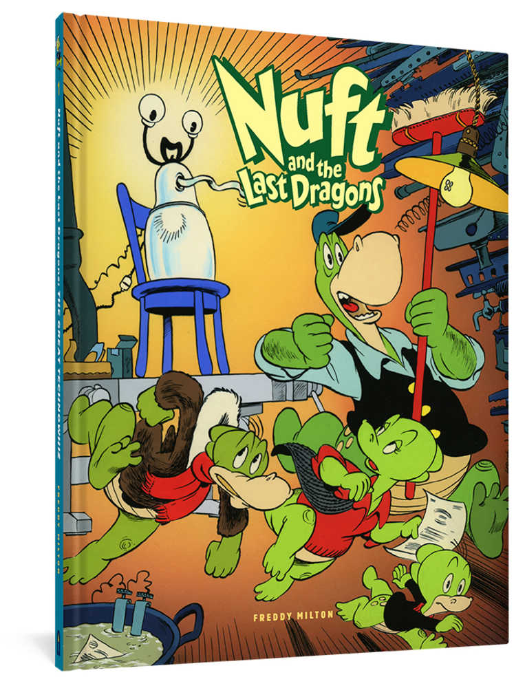 Nuft & Last Dragons Graphic Novel Volume 01 Great Technowhiz 