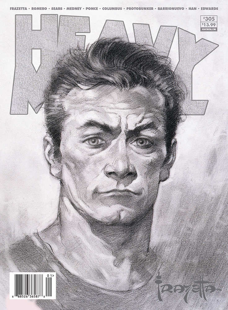 Heavy Metal #305 Cover A Frazetta (Mature) 