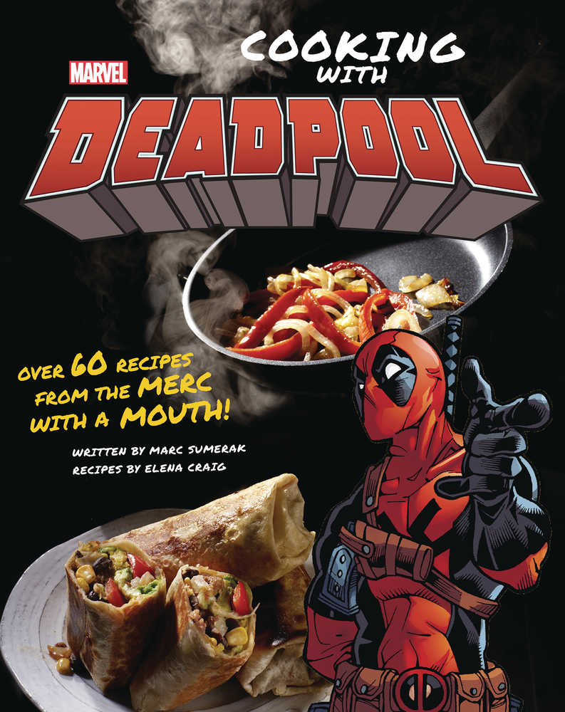 Marvel Comics Cooking With Deadpool Hardcover 