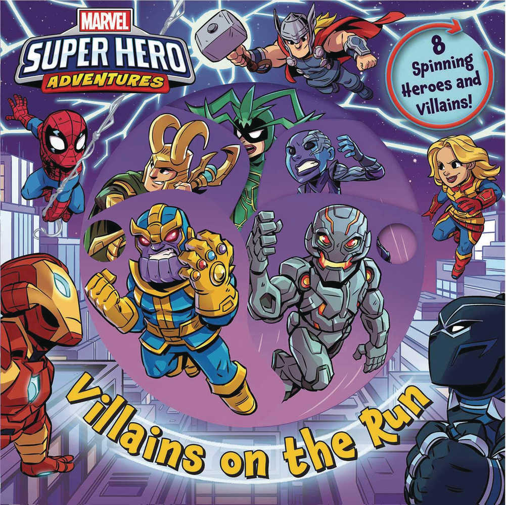 Marvel Super Hero Adventure Villains On The Run Board Book 
