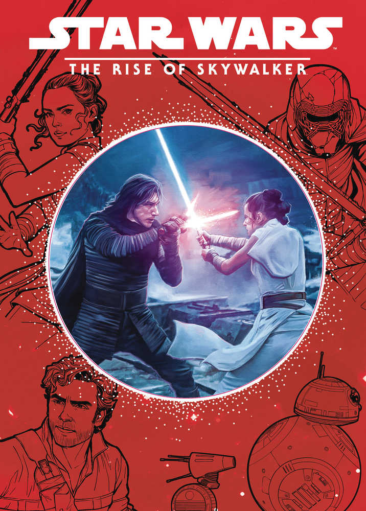 Star Wars Rise Of Skywalker Storybook Die Cut Illustrated Hardcover 
