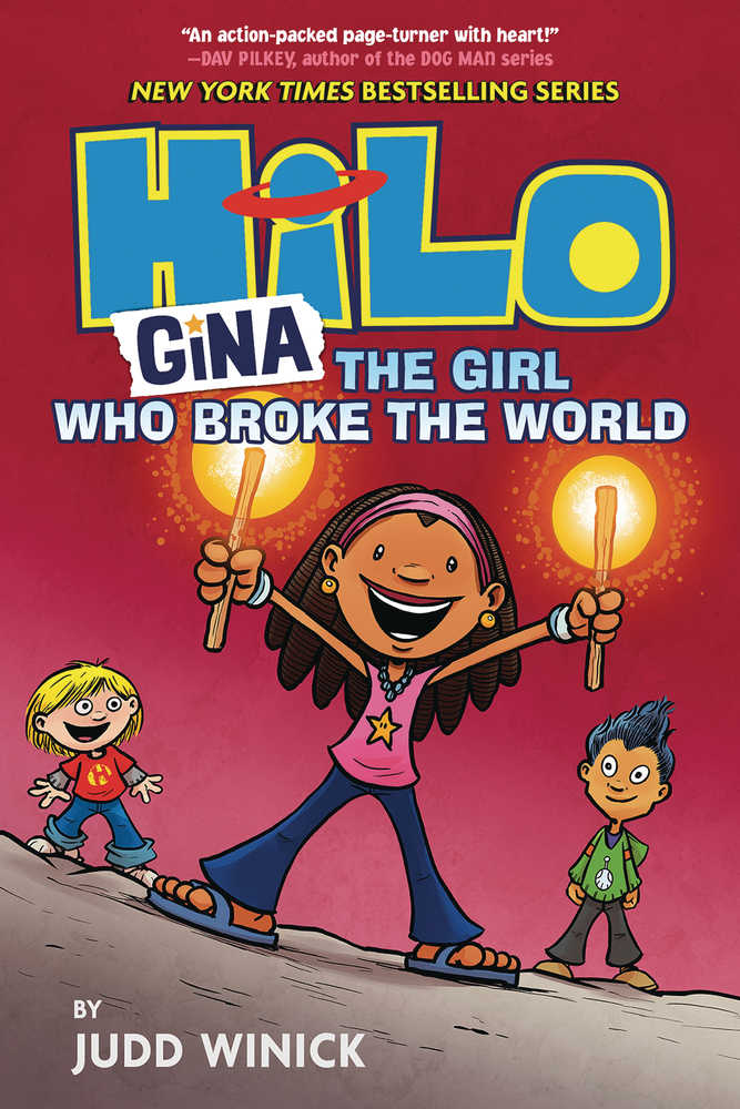 Hilo Graphic Novel Volume 07 Gina  Girl Who Broke The World 
